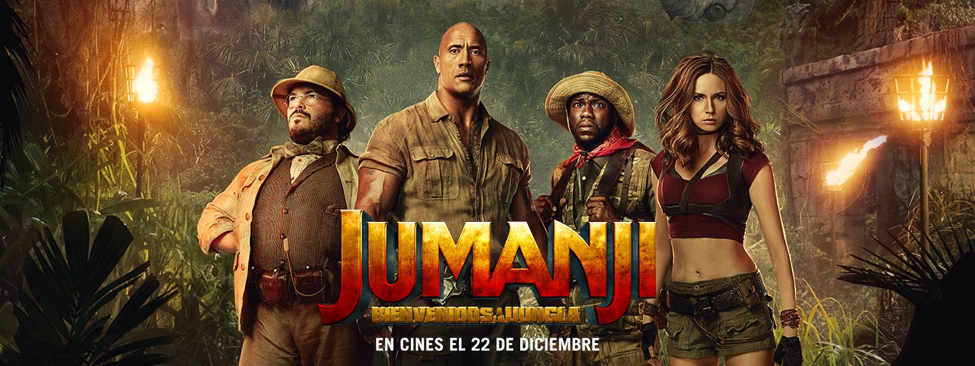 Jumanji: Bienvenidos a la jungla en Cantones Cines de A Coruña