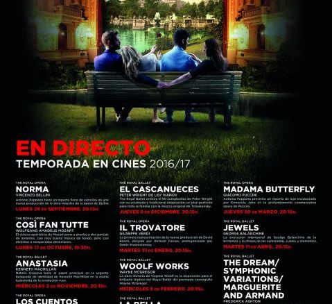 Ópera THE DREAM / SYMPHONIC VARIATIONS MARGUERITE AND ARMAND en Cines Cristal de Lugo