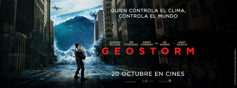 Geostorm en Cantones Cines de A Coruña