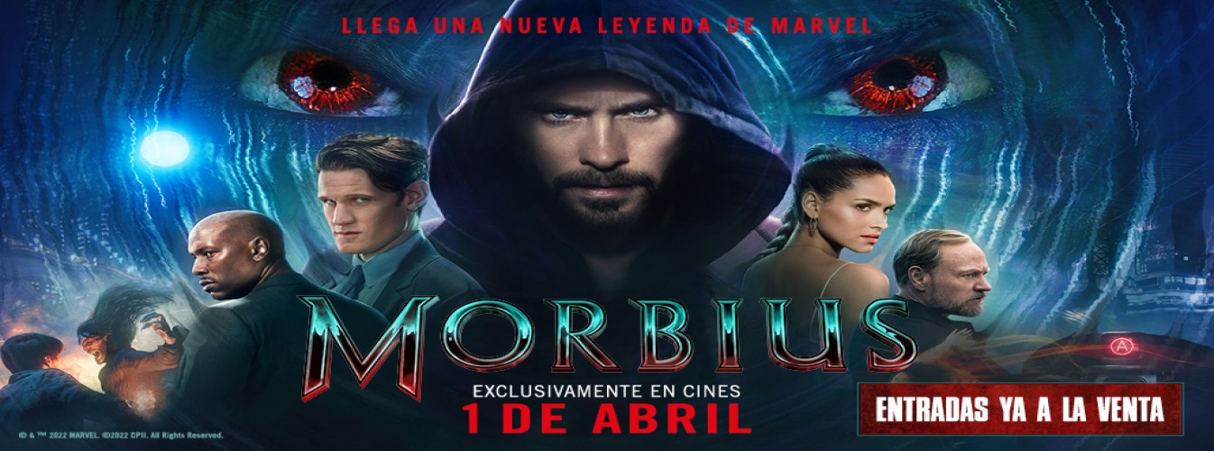 Morbius en Cantones Cines de A Coruña
