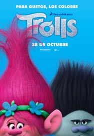 Película Trolls en Cantones Cines de A Coruña