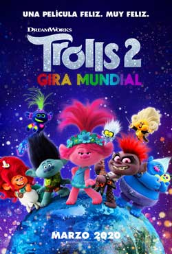 Película Trolls 2 - Gira mundial en Cantones Cines de A Coruña