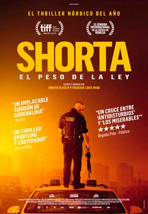 Película Shorta. El peso de la ley en Cantones Cines de A Coruña