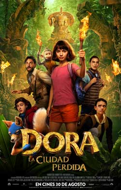 Película Dora y la ciudad perdida en Cantones Cines de A Coruña