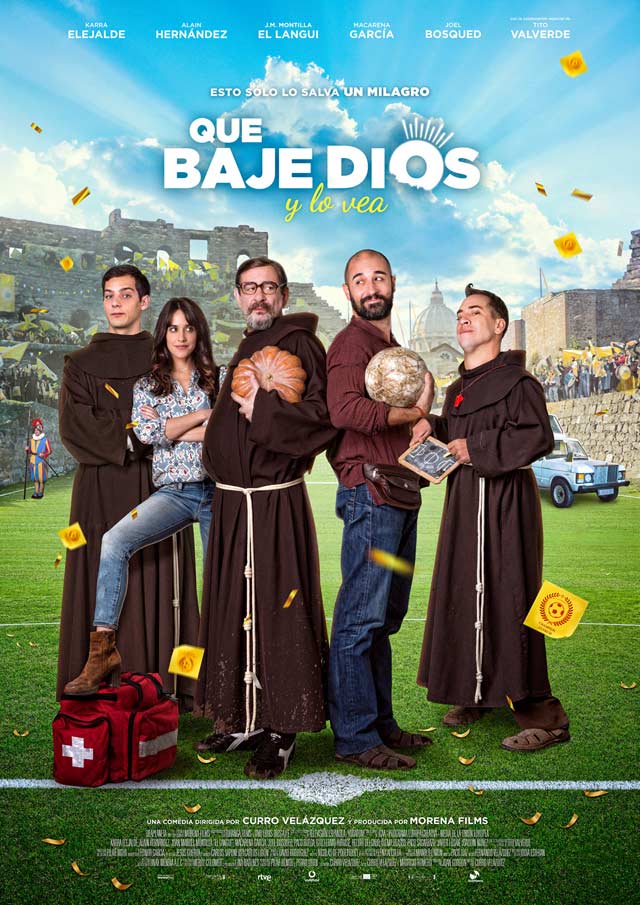 Película Que baje Dios y lo vea en Cantones Cines de A Coruña