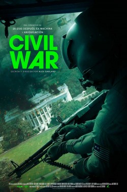 Película CIVIL WAR hoy en cartelera en Cantones Cines de A Coruña