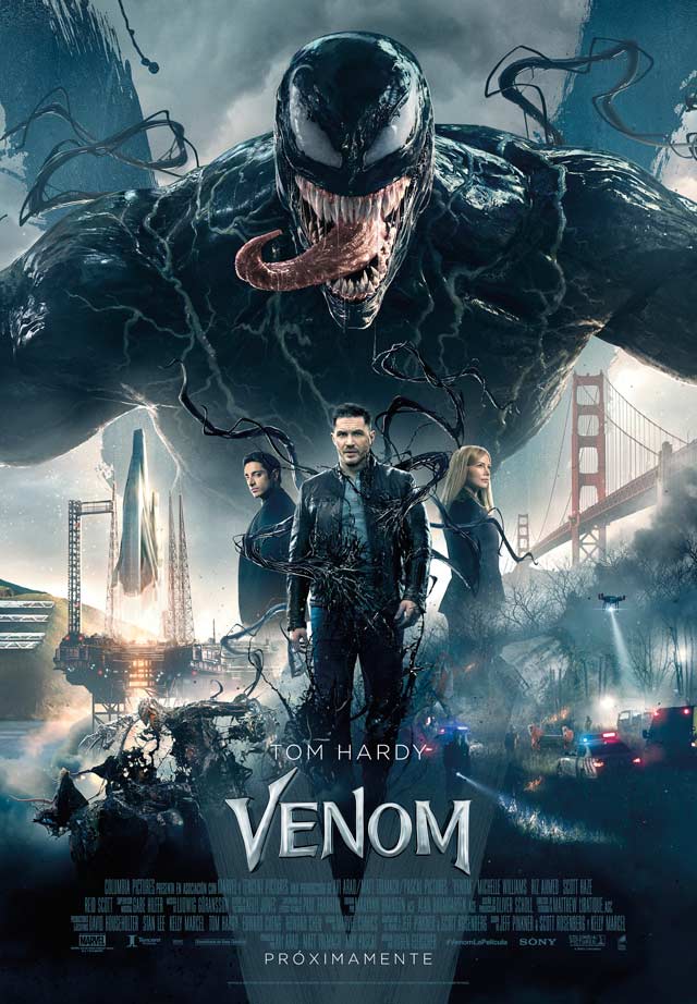 Película Venom en Cantones Cines de A Coruña
