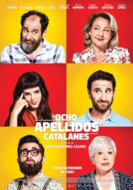 Película Ocho apellidos catalanes en Cantones Cines de A Coruña
