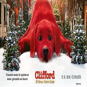 Promoción Clifford, el gran perro rojo en Cantones Cines de A Coruña