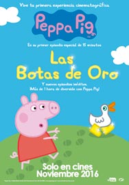 Película Peppa Pig. Las botas de oro en Cantones Cines de A Coruña