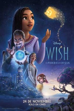 Película Wish: El poder de los deseos hoy en cartelera en Cantones Cines de A Coruña