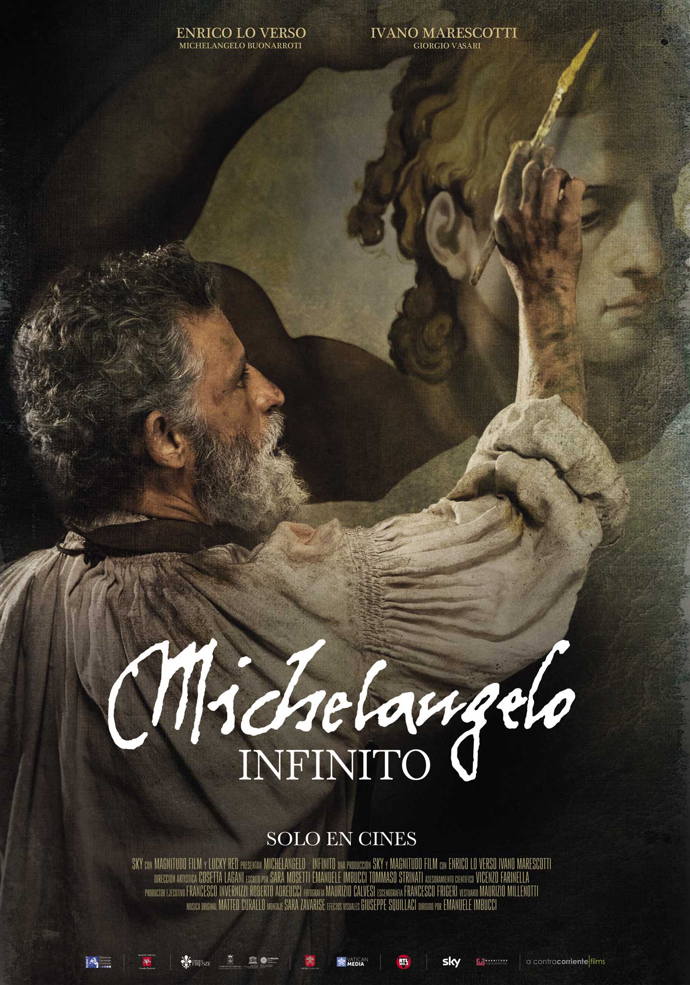 Película Michelangelo en Cantones Cines de A Coruña