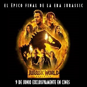 Promoción Jurassic World 3 en Cantones Cines de A Coruña