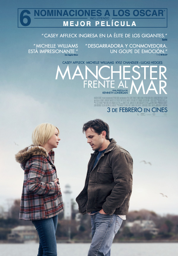 Película Manchester frente al mar en Cantones Cines de A Coruña