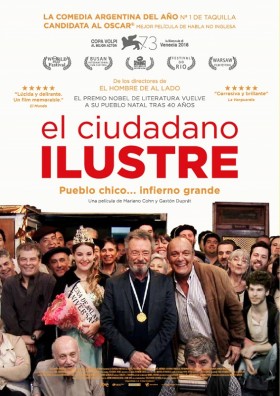 Película El ciudadano ilustre en Cantones Cines de A Coruña