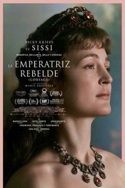 Película La emperatriz rebelde en Cantones Cines de A Coruña