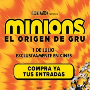 Promoción Minions: El origen de Gru en Cantones Cines de A Coruña