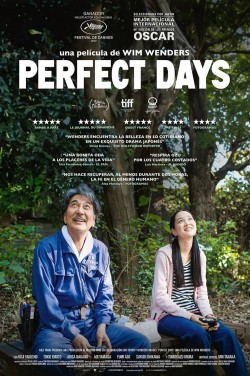 Película Perfect days en Cantones Cines de A Coruña