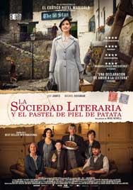 Película La sociedad literaria y el pastel de piel de patata en Cantones Cines de A Coruña