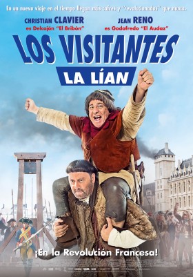 Película Los visitantes la lían (en la revolución francesa) en Cantones Cines de A Coruña