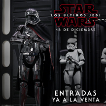 Promoción Star Wars Episodio VIII: Los últimos Jedi en Cantones Cines de A Coruña