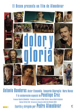 Película Dolor y gloria en Cantones Cines de A Coruña