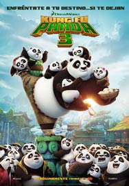Película Kung Fu Panda 3 en Cantones Cines de A Coruña