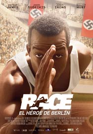 Película Race, el héroe de Berlín en Cantones Cines de A Coruña