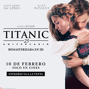 Promoción 3D Titanic en Cantones Cines de A Coruña