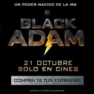 Promoción Black Adam en Cantones Cines de A Coruña