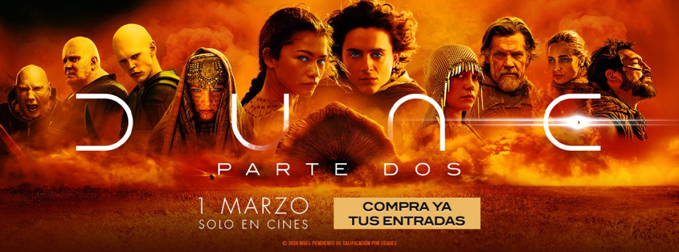 Película destacada Dune: Parte Dos en Cantones Cines de A Coruña