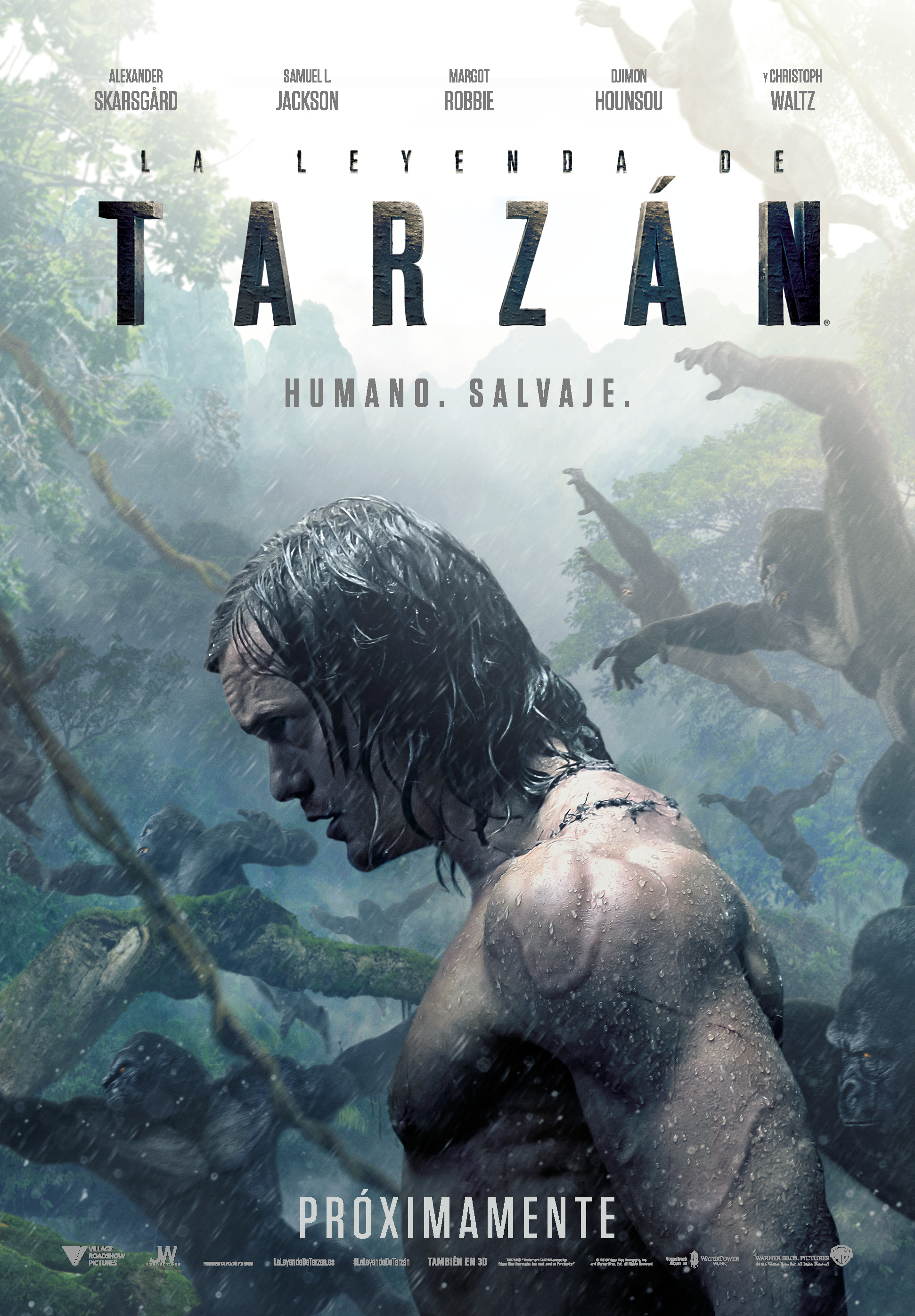 Película La leyenda de Tarzán en Cantones Cines de A Coruña
