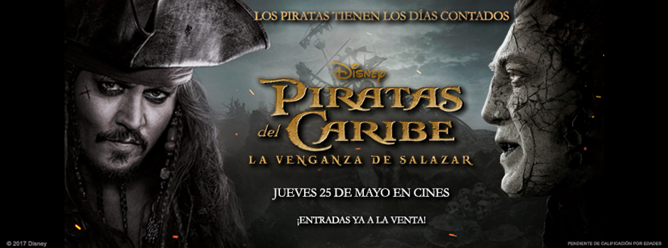 Piratas del Caribe: La venganza de Salazar en Cantones Cines de A Coruña
