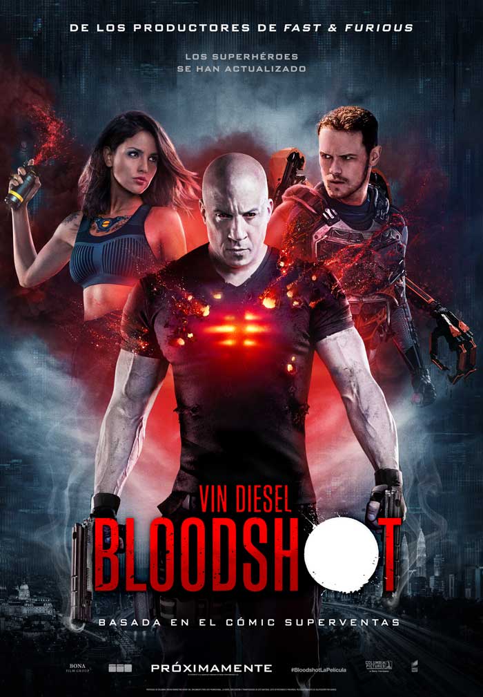 Película Bloodshot en Cantones Cines de A Coruña