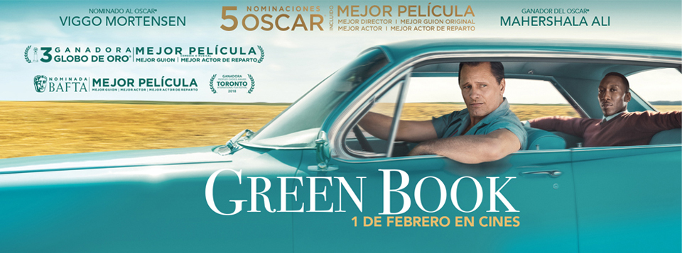 Green book en Cantones Cines de A Coruña