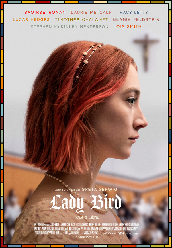 Película Lady Bird en Cantones Cines de A Coruña