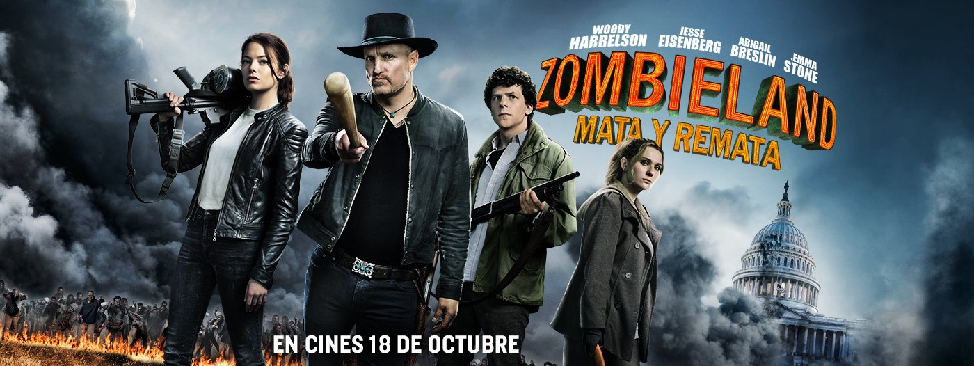 Zombieland: Mata y remata en Cantones Cines de A Coruña