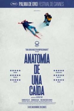 Película Anatomía de una caída en Cantones Cines de A Coruña