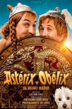 Película Astérix y Obélix y el reino medio en Cantones Cines de A Coruña