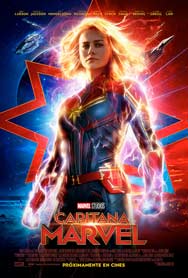 Película Capitana Marvel en Cantones Cines de A Coruña