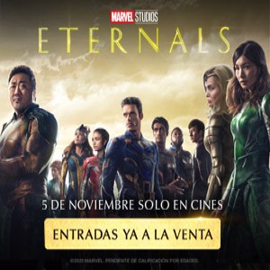 Promoción Eternals en Cantones Cines de A Coruña
