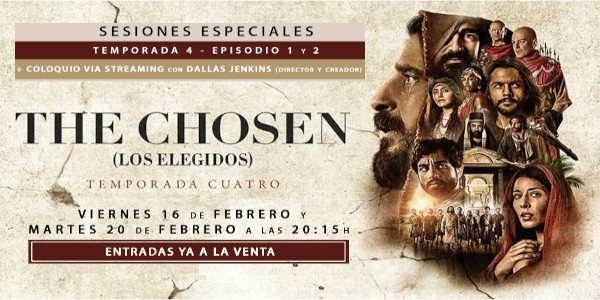 Promoción The chosen (los elegidos) en Cantones Cines de A Coruña