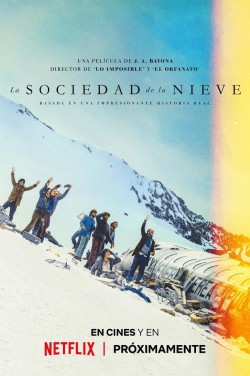 Película La sociedad de la nieve próximamente en Cantones Cines de A Coruña