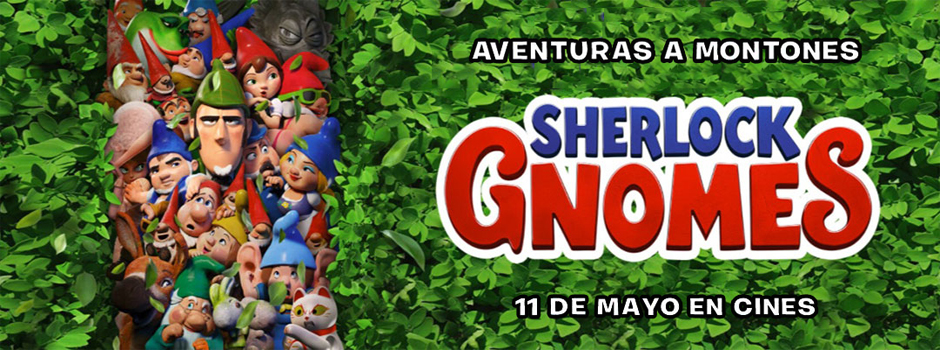 Sherlock Gnomes en Cantones Cines de A Coruña