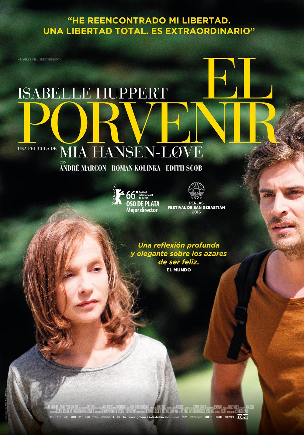 Película El porvenir en Cantones Cines de A Coruña
