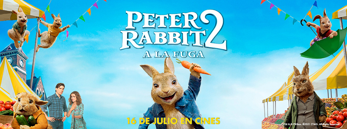 Peter Rabbit 2: A la fuga en Cantones Cines de A Coruña