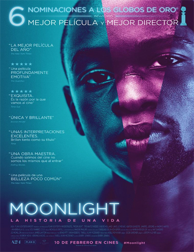Película Moonlight en Cantones Cines de A Coruña