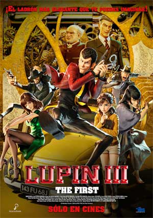 Película Lupin III: The First en Cantones Cines de A Coruña