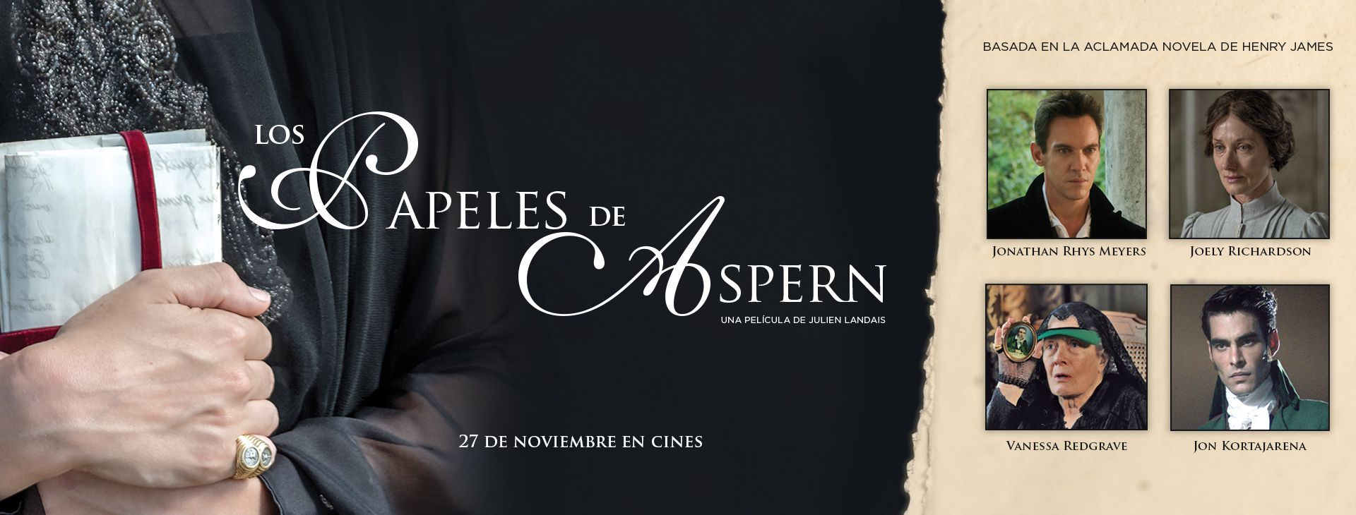 Los papeles de Aspern en Cantones Cines de A Coruña