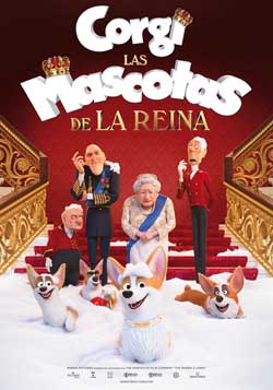 Película Corgi, las mascotas de la reina en Cantones Cines de A Coruña